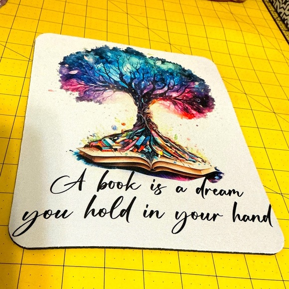 Hand pressed Sublimation Mouse Pad, Brand New! - Picture 1 of 1